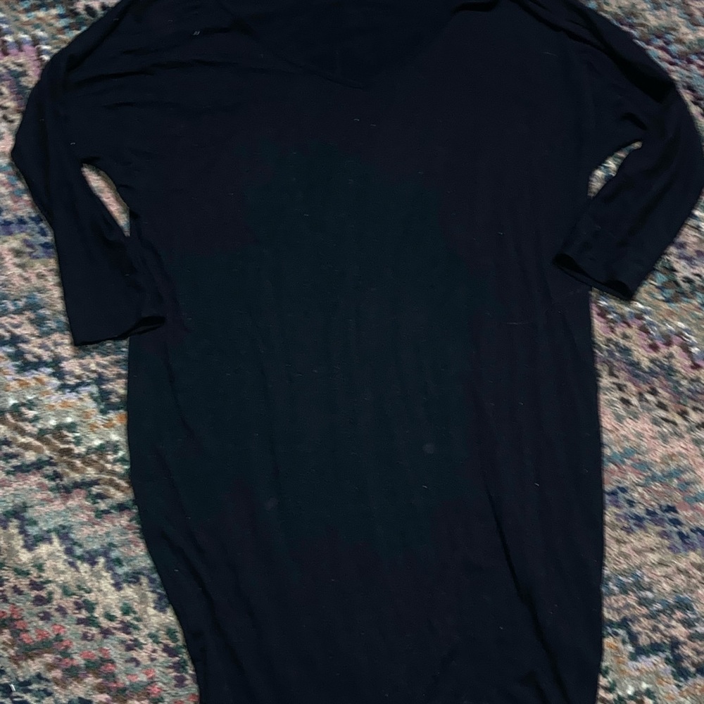 Old Navy Charcoal Long Sleeve Dress